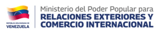 Ministerio del Poder Popular para Relaciones Exteriores y Comercio Internacional
